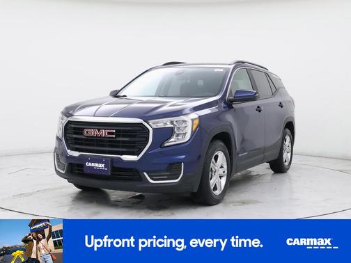 Blue 2022 GMC Terrain SLE
