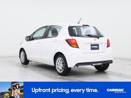 White 2015 Toyota Yaris L