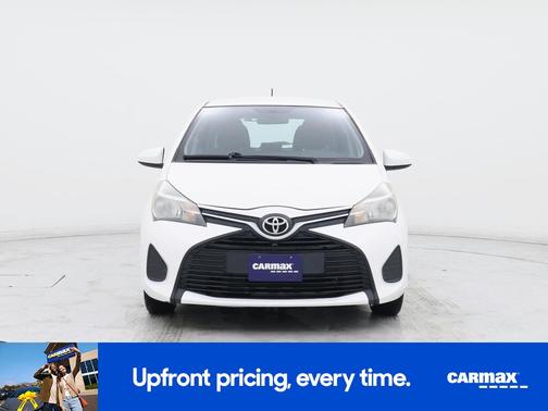 White 2015 Toyota Yaris L