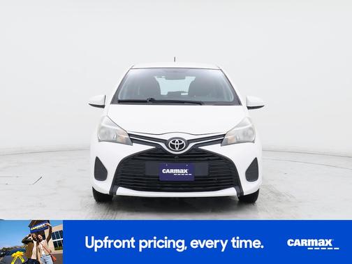 White 2015 Toyota Yaris L