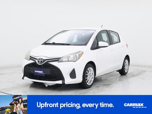 White 2015 Toyota Yaris L