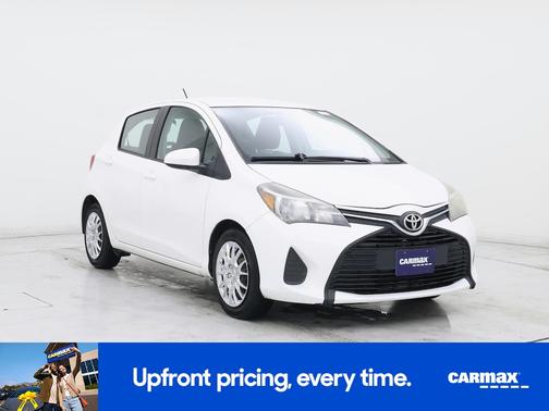 White 2015 Toyota Yaris L