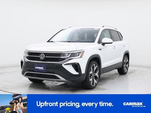 White 2023 Volkswagen Taos SEL