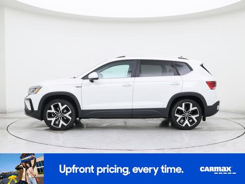 White 2023 Volkswagen Taos SEL