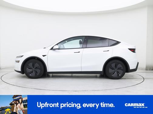 White 2026 Tesla Model Y Long Range Launch Edition