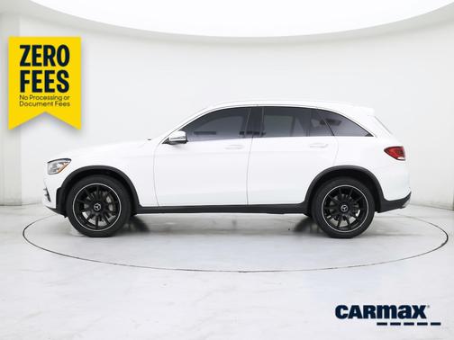 White 2020 Mercedes-Benz GLC 300