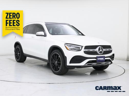 White 2020 Mercedes-Benz GLC 300