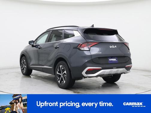 Gray 2025 Kia Sportage Hybrid EX
