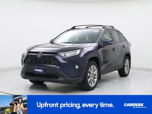 Blue 2019 Toyota RAV4 XLE Premium