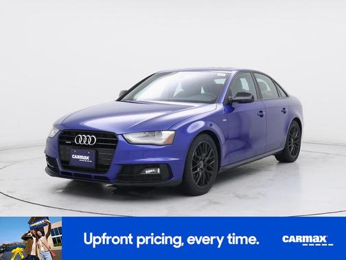 Blue 2016 Audi A4 Premium Plus