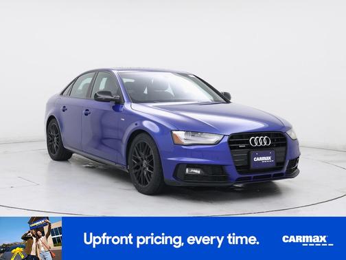 Blue 2016 Audi A4 Premium Plus
