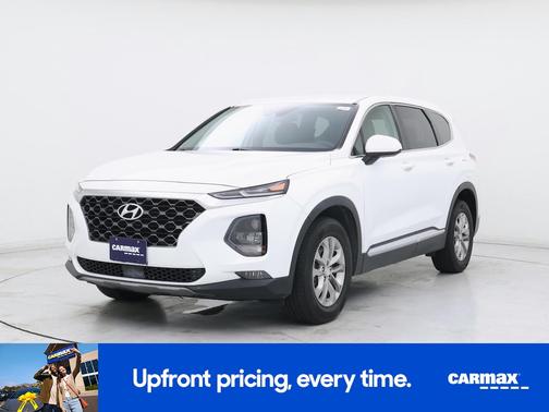 White 2020 Hyundai SANTA FE SEL