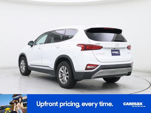 White 2020 Hyundai SANTA FE SEL