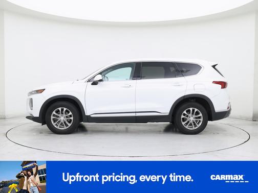 White 2020 Hyundai SANTA FE SEL