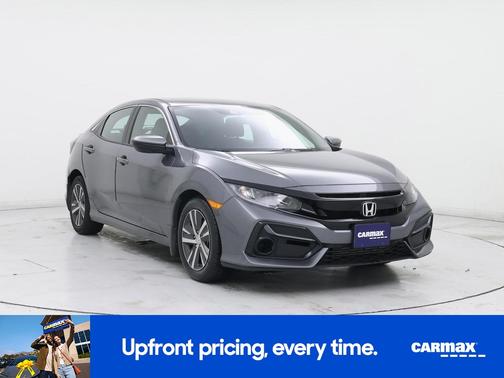 Gray 2021 Honda Civic LX