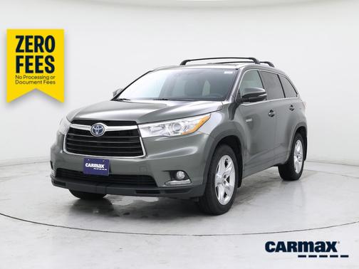 Green 2015 Toyota Highlander Hybrid Limited