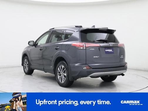 Gray 2018 Toyota RAV4 Hybrid XLE