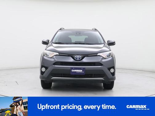 Gray 2018 Toyota RAV4 Hybrid XLE