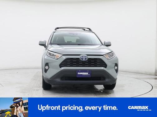Green 2020 Toyota RAV4 Hybrid XLE