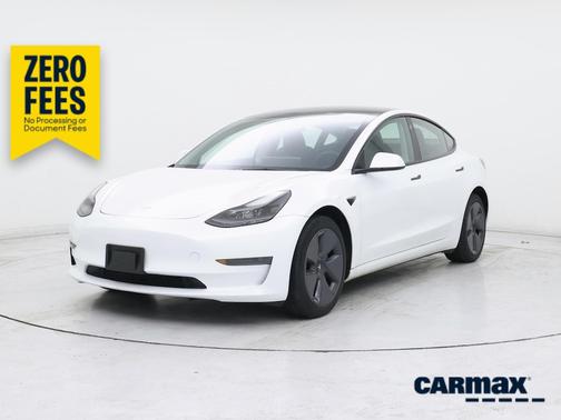 White 2023 Tesla Model 3