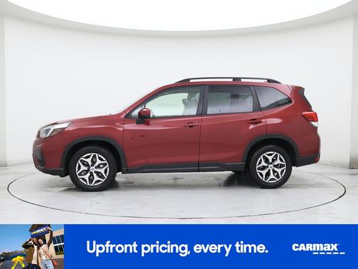 Red 2021 Subaru Forester Premium