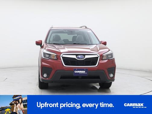 Red 2021 Subaru Forester Premium