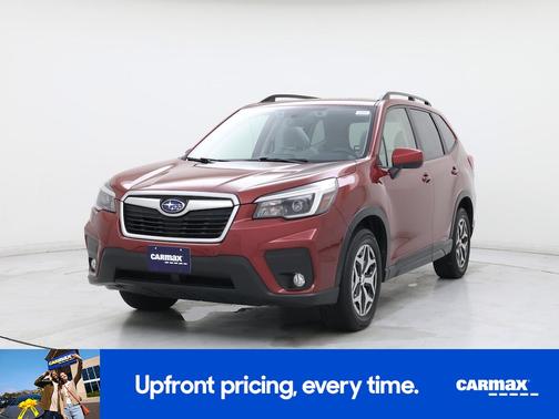 Red 2021 Subaru Forester Premium