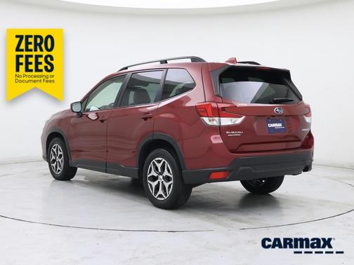 Red 2021 Subaru Forester Premium