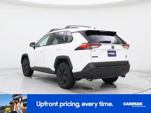 White 2021 Toyota RAV4 LE
