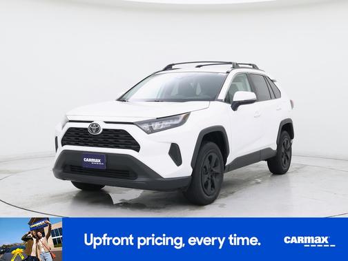 White 2021 Toyota RAV4 LE