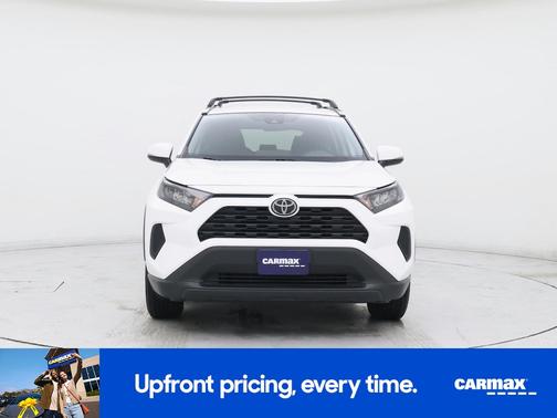 White 2021 Toyota RAV4 LE