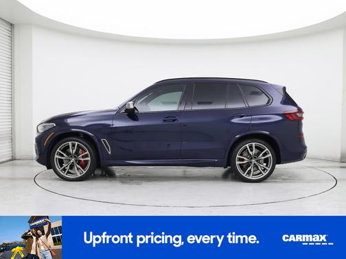 Blue 2021 BMW X5 M50i