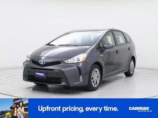 Blue 2015 Toyota Prius v Four