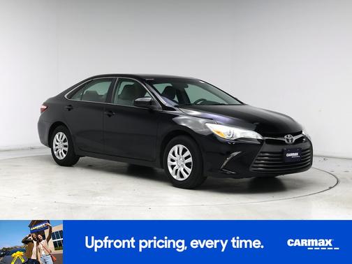 Black 2016 Toyota Camry LE