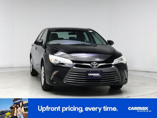 Black 2016 Toyota Camry LE