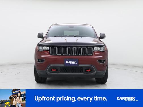 Red 2017 Jeep Grand Cherokee Trailhawk