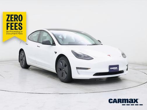 White 2022 Tesla Model 3
