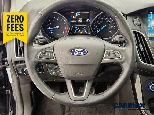 Black 2017 Ford Focus Titanium