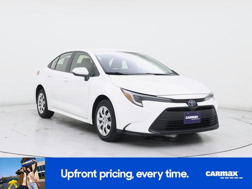 White 2023 Toyota Corolla Hybrid LE