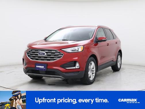 Red 2020 Ford Edge SEL