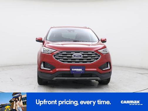 Red 2020 Ford Edge SEL