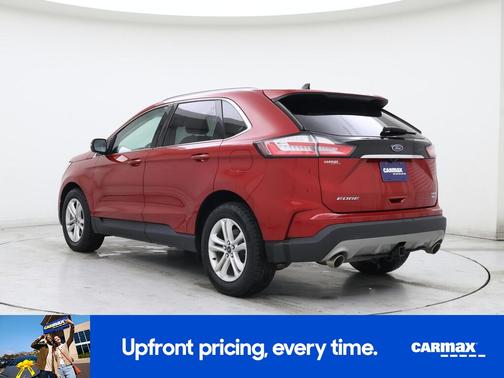 Red 2020 Ford Edge SEL