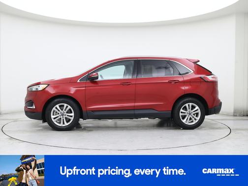 Red 2020 Ford Edge SEL