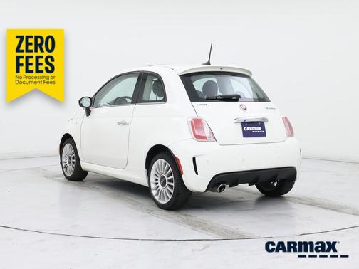 White 2018 FIAT 500 Lounge