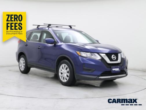 Blue 2017 Nissan Rogue SV