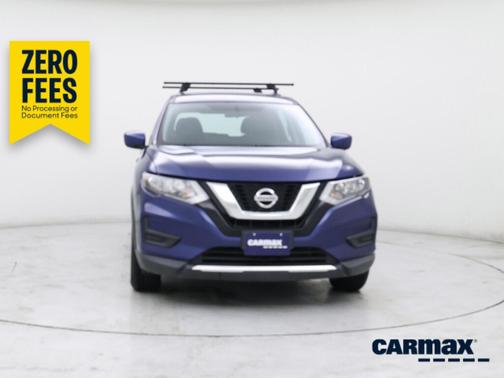 Blue 2017 Nissan Rogue SV