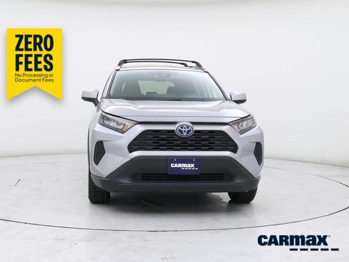 Silver 2022 Toyota RAV4 Hybrid LE