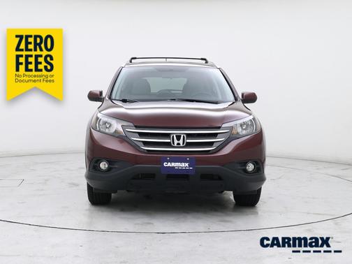 Burgundy 2014 Honda CR-V EX-L