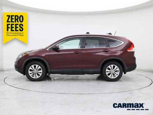 Burgundy 2014 Honda CR-V EX-L
