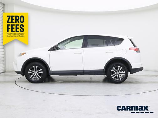 White 2018 Toyota RAV4 LE